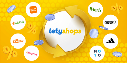 LetyShops - сервис кешбека