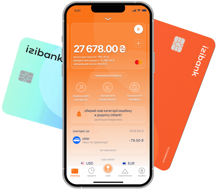 Кредитная карта izibank